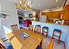 Dining Table Seats 6, Kitchen Bar 3