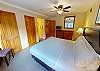 2nd Suite with King, Flatscreen, Bath