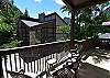 Large South Facing Deck Overlooks the Clubhouse
