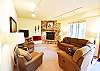 Living Room with Gas Fireplace