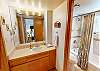 Shared Hall Bath with Tub, Shower