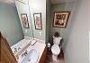 Half Bath on Main Floor