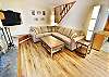 Living Room with Flatscreen, Sofabed