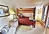 Guest Bedroom with Queen/Twin Bunk