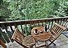 Main Deck with Bistro Table, River View