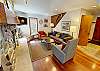 Living Room with Flatscreen, Queen Sofabed