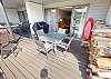 Deck has Seating for 6. Grill has been removed.