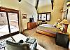 Master Bedroom with King, Deck Entrance