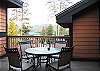 Large Main Deck with Mountain Views, Deck Table