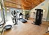 Clubhouse Fitness Center with Mountain View