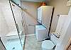 Master Bath Shower, Washer/Dryer