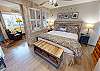 Bedroom has King, Barn Doors and Shutters to Separate from the 2 Twin Trundle