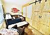 2 Twin Trundle with Barn Doors, Shutters Closed