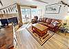 Living Area with Gas Fireplace