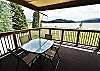 Covered Corner Deck Table