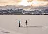 Cross Country Skiing on Lake Dillon