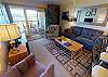 Living Area, Gas Fireplace