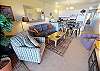 Living Area with Gas Fireplace