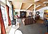 Living Area with Gas Fireplace and Flatscreen
