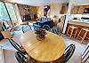 Living Area from Dining Table