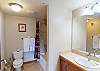Hall Bath with Tub Shower