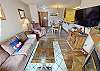 Living Area with Queen Sofabed