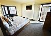 Master Bedroom with King, Flatscreen, Deck