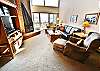 Living Room with Flatscreen, Gas Fireplace, Cable