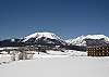 Winter View of Park, Plowed Rec Path and Point Dillon