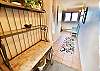 Spacious Entry with Boot Bench and Shelf Organizer