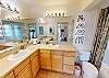 Main Bedroom Private Bath with Double Sinks