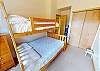 3rd Upstairs Bedroom with Double Twin Bunk