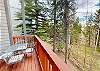 Main Deck with Table for 4, 2 Bar Stools