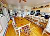 Spacious Dining and Kitchen Area
