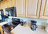 Fully Equipped Kitchen with Drip Coffee Maker