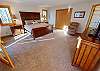 Primary Bedroom with King, Flatscreen, Private Bath, Sitting Room