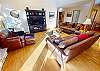 Main Floor Living Area with Large Flatscreen