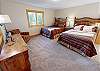 3rd Bedroom with 2 Queens