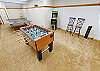 Game Room has Foosball, Ping Pong, Arcade Game