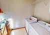 Full Size Washer and Dryer on Upper Floor