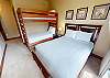 3rd Bedroom with Queen, Twin Bunk