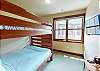 2nd Bedroom with Queen Bunk, Flatscreen