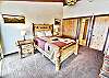 Master Bedroom with Queen, Bath Entrance