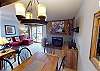 Living Area from Dining Table