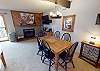 Dining Area, Wood Fireplace, Flatscreen