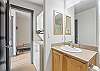 Washer and Dryer in Second Main Floor Bath
