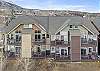 Fall Drone View of Unit Deck, Upper Floor 2nd From Left