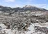 Fall Drone View of Neighborhood, Buffalo Mountain