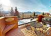 Deck has Table for 4, Grill and Views!