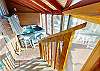 Hot Tub Room is Just Off Kitchen
